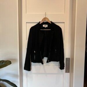 BB Dakota Fringe Jacket - S Black